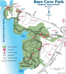 Bare Cove Park Map - South Shore Trails