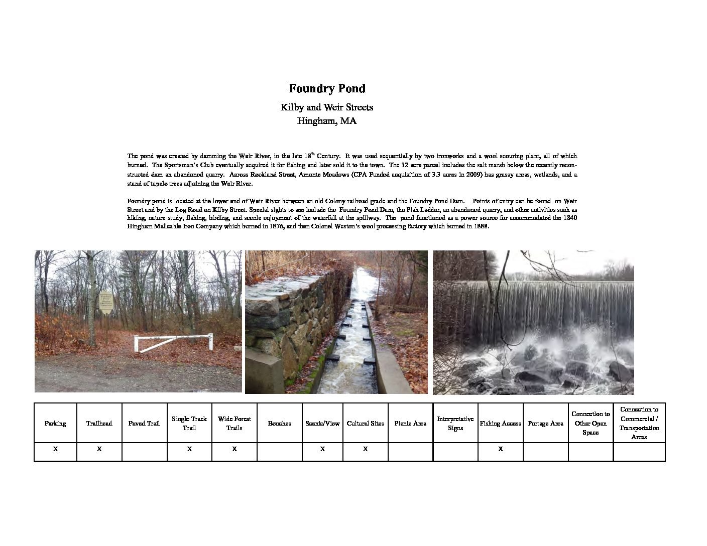 Foundry Pond