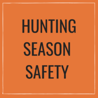hunting season safety